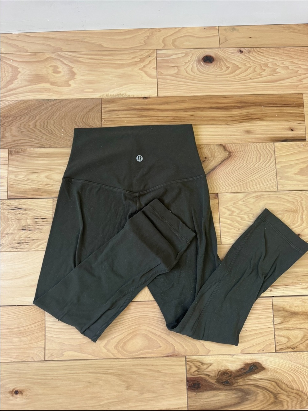 lululemon athletica dark green Leggings